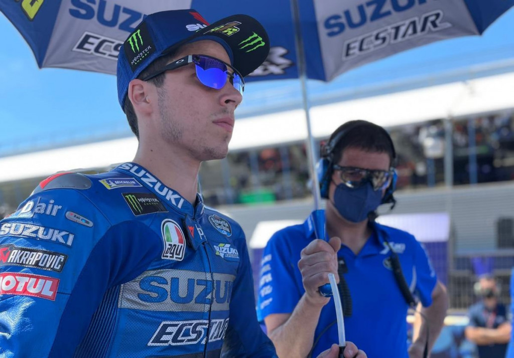 Joan Mir. (twitter/suzuki ecstar)