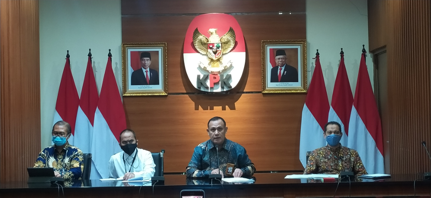 Konferensi pers terkait tes wawasan kebangsaan pegawai KPK. Medcom.id/Candra Yuri Nuralam