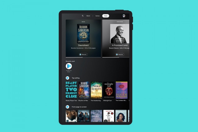 Google mengumumkan fitur baru khusus untuk tablet Android, bertajuk Entertainment Spaces.