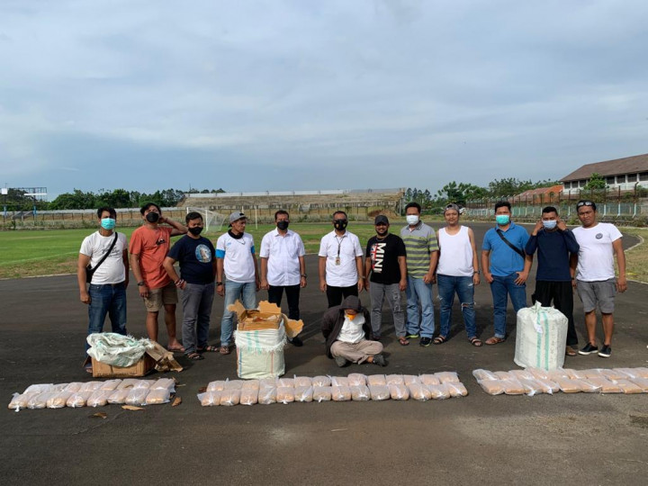 Polres Metro Tangerang Gagalkan Pengiriman 64 Kilogram Ganja