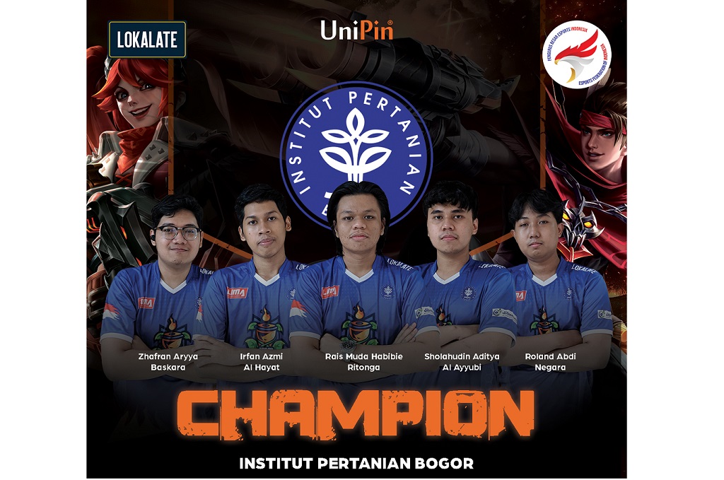 Tim IPB juara UniPin SWC 2021