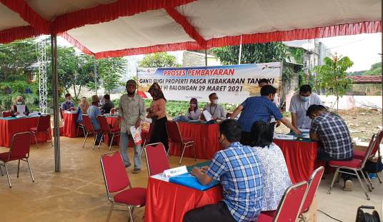 Pertamina Lanjutkan Pencairan Ganti Rugi Insiden Kilang Balongan ke 421 KK