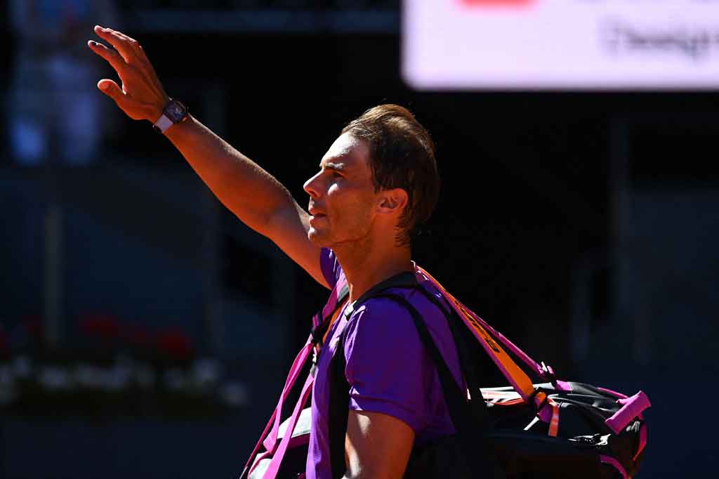 Tenis Madrid Open: Nadal Terhenti di Babak Perempat Final