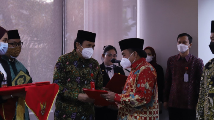 Lantik 3 Pejabat Baru, Kepala BPIP Ingatkan Jaga Integritas dan Profesionalisme