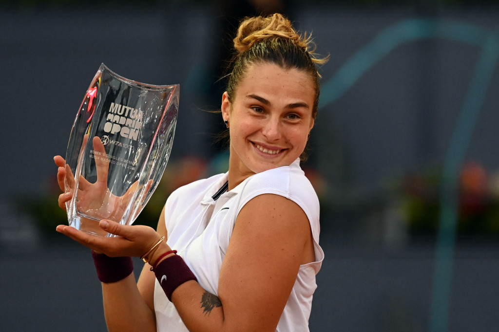 Tundukkan Barty, Sabalenka Juara Tenis Madrid Terbuka