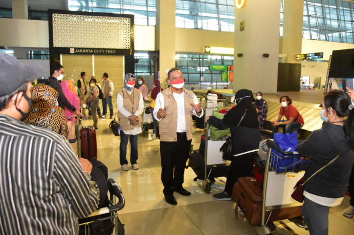 1.278 Pekerja Migran Indonesia Tiba di Bandara Soetta
