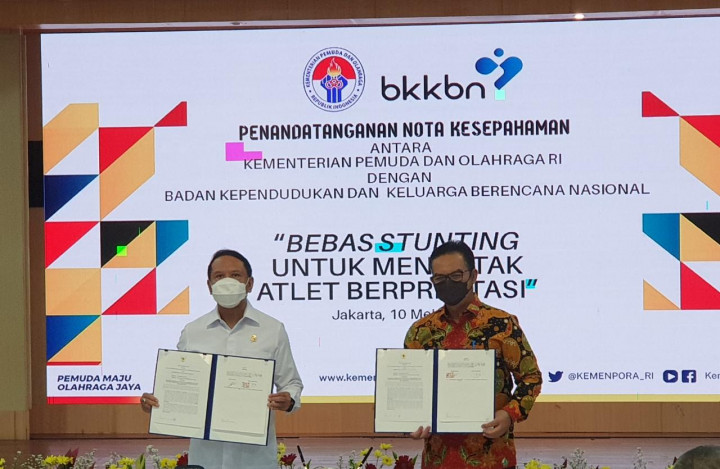 Menpora Enggan Stunting Pengaruhi Prestasi Atlet Indonesia