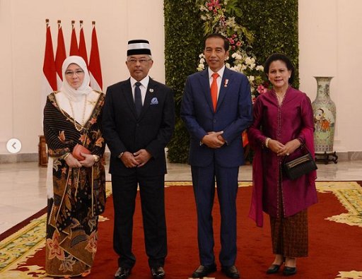 Telepon Jokowi, Raja Malaysia Ucapkan Selamat Idulfitri