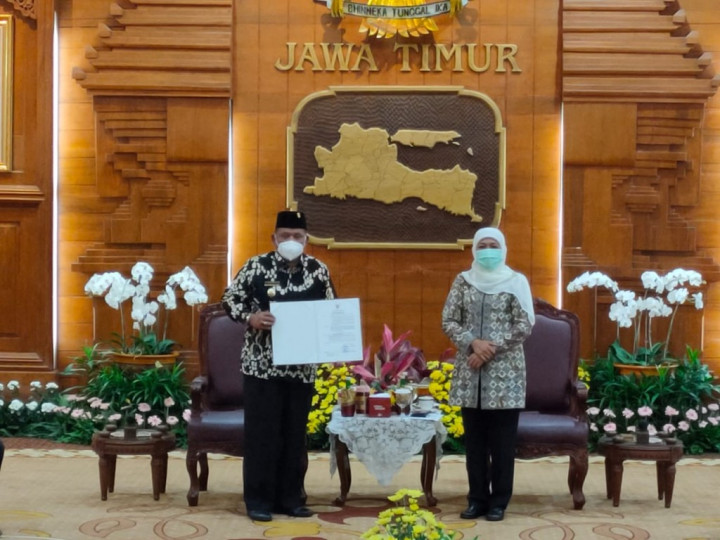 Marhaen Djumadi Appointed as Acting Nganjuk Regent