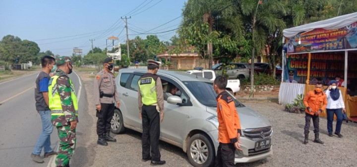 117 Kendaraan Diputar Arah di Tulangbawang