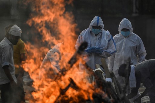 Jumlah Kematian Covid-19 di India Tembus 254.197 Kasus