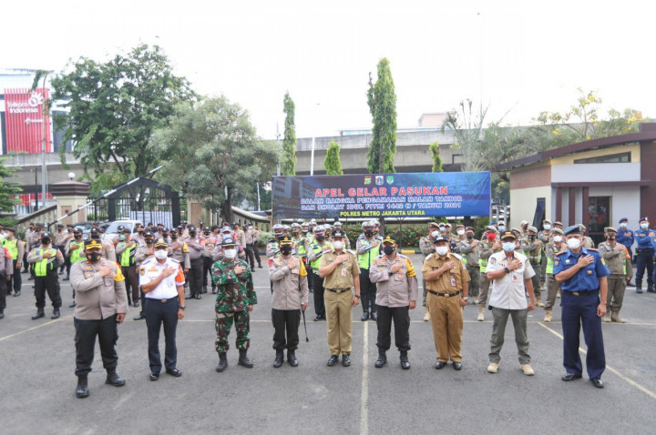 Malam Takbir, 551 Personel Gabungan Dikerahkan di Jakut