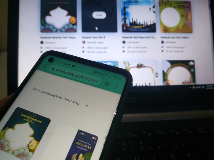 Bikin Ucapan Lebaran dengan Twibbon, Berikut 10 Link Download dan Caranya