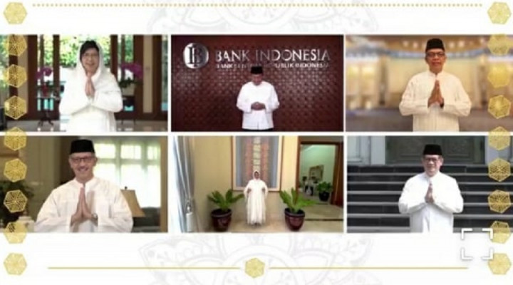 Pesan Unik Jajaran Dewan Gubernur BI di Momen Idulfitri