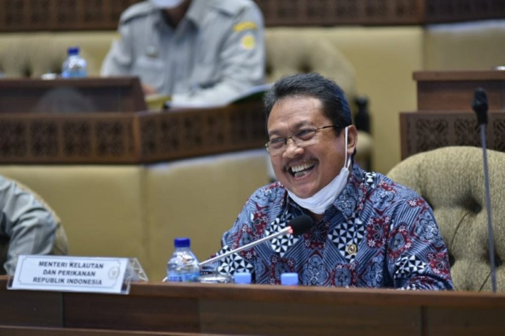 Menteri Kelautan dan Perikanan Sakti Wahyu Trenggono. FOTO: ANTARAHO-KKP
