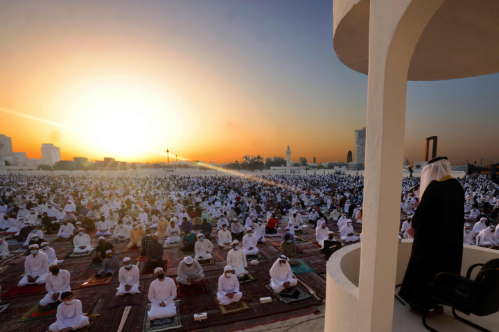 Foto: Suasana Hari Raya Idul Fitri di Berbagai Negara