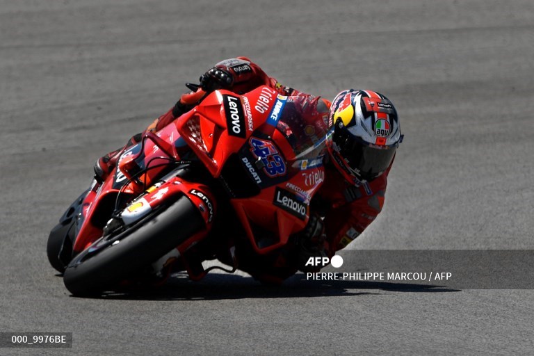 Pembalap Ducati, Jack Miller (AFP/Pierre-Philippe Marcou)