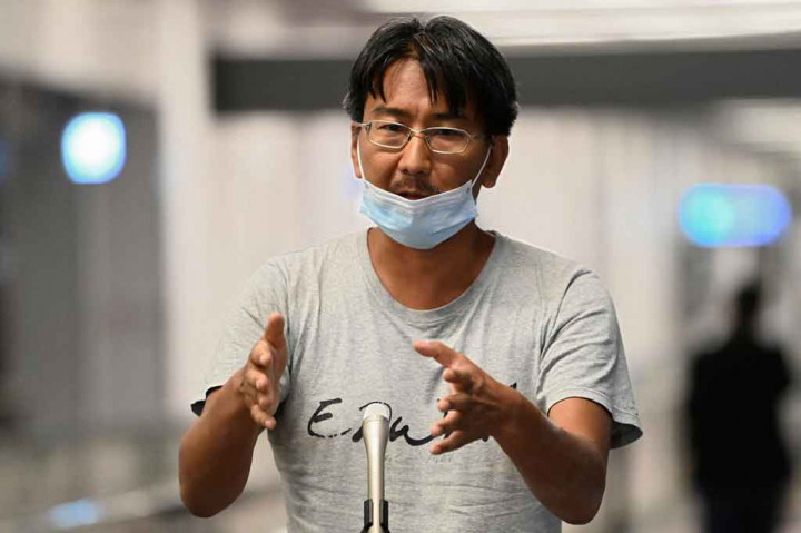 Wartawan yang Dideportasi dari Myanmar  Tiba di Tokyo