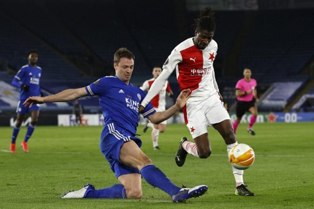 Jonny Evans (Kiri). (Foto: AFP/Adrian Dennis)