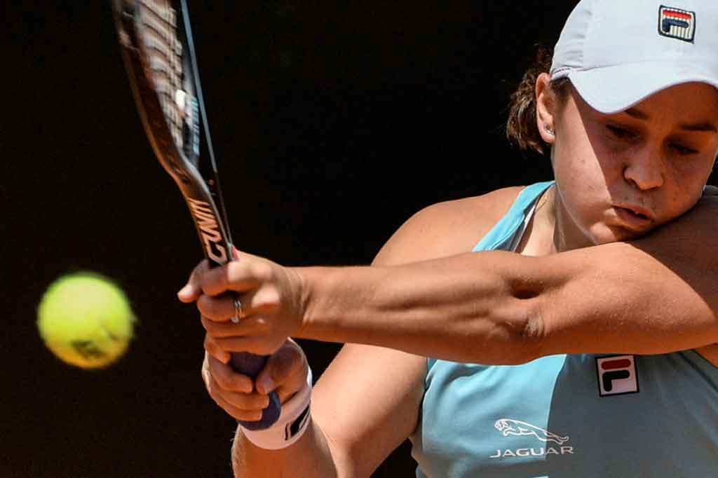 Cedera, Barty Mundur dari Italia Open