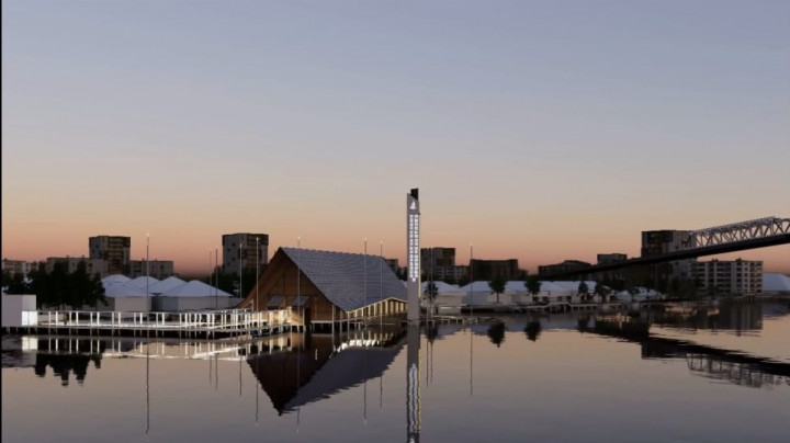 Pontianak Bakal Punya Masjid Terapung, Begini Desainnya