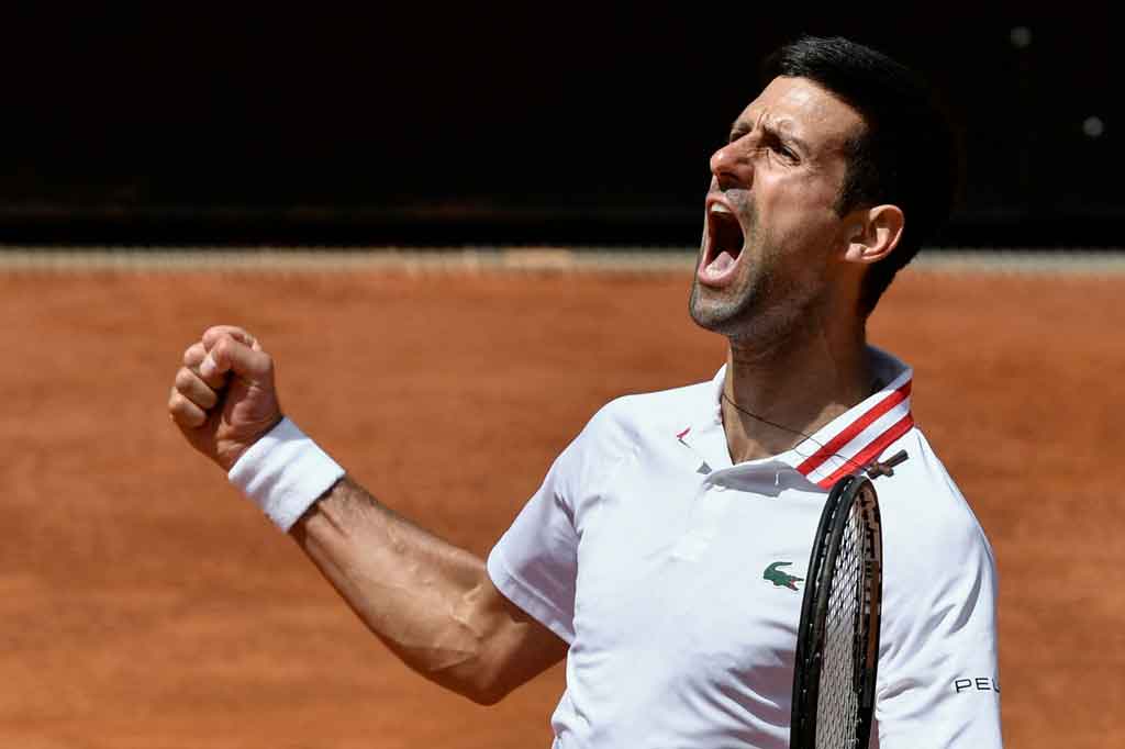 Tenis: Djokovic ke Semifinal Italian Open Lewat Kemenangan Tiga Set