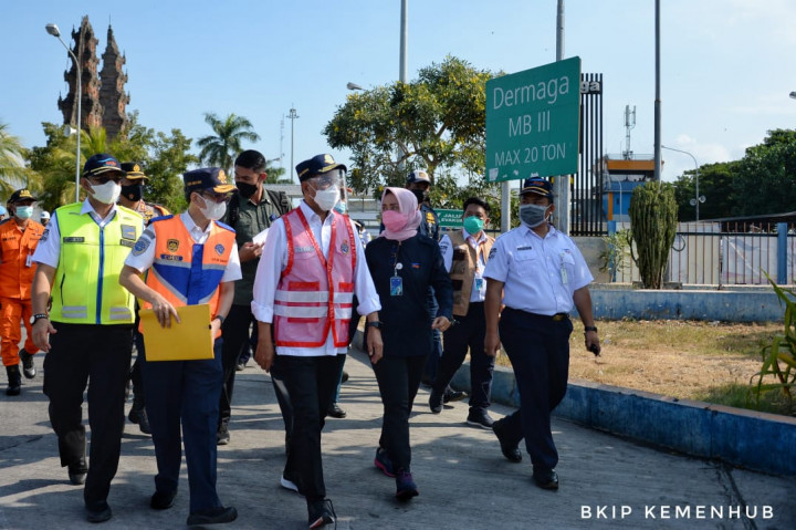 Menhub Tinjau Kesiapan Pelabuhan Gilimanuk Antisipasi Jumlah Penumpang