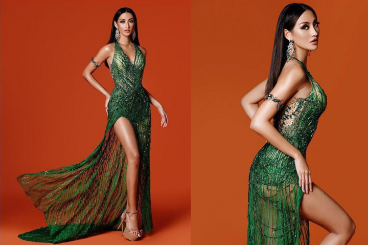 Tampil Memukau di Miss Universe 2020, Gaun Malam Ayu Maulida Penuh Makna