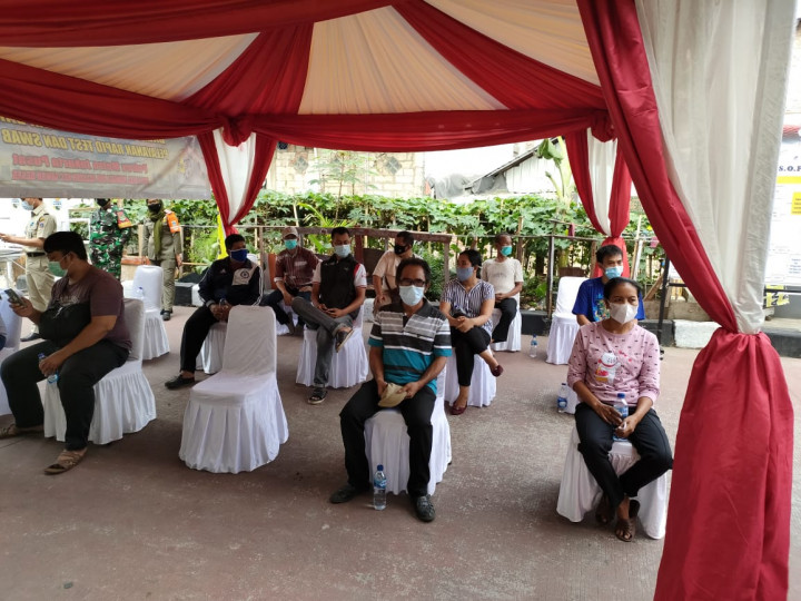 Pemudik di Sawah Besar Wajib <i>Swab Test</i>