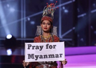 Miss Universe Myanmar Desak Junta Berhenti Gunakan Kekerasan