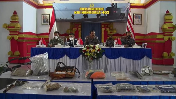 Sejumlah Temuan Penyelamatan KRI Nanggala-402