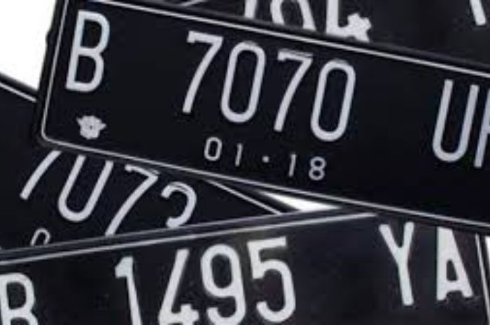 Simak, Syarat dan Tata Cara Mengganti Plat Nomor Motor