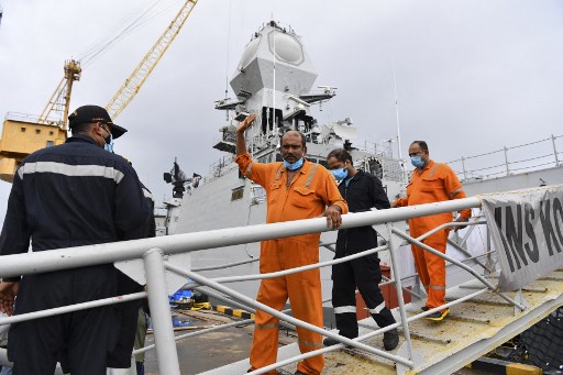 AL India Temukan 22 Jenazah Kapal Tenggelam Akibat Siklon Tauktae