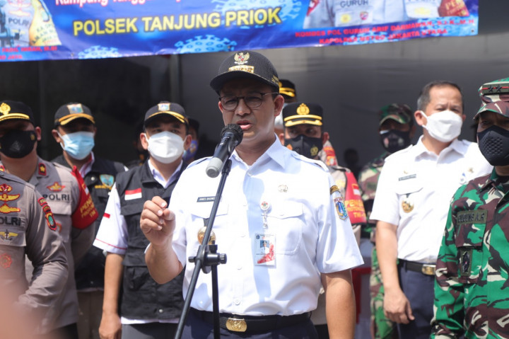 Anies: 125 Pemudik Sunter Agung Negatif Covid-19