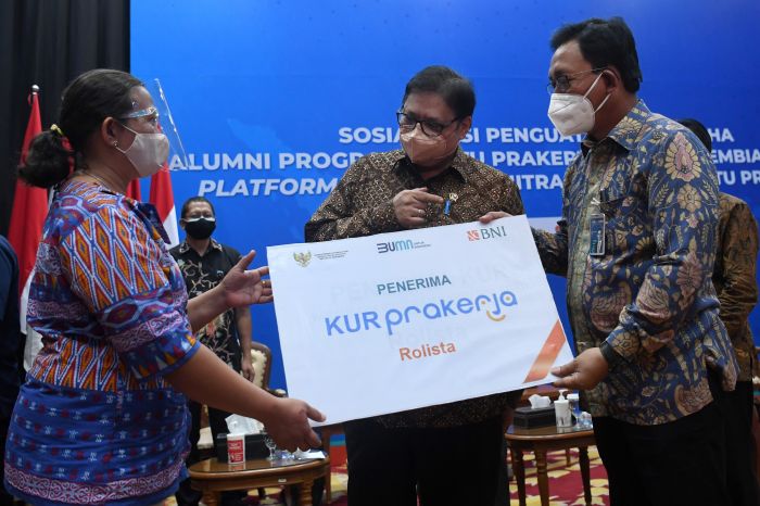 Duet KUR dan Kartu Prakerja Jadi Stimulan Perbaikan Ekonomi