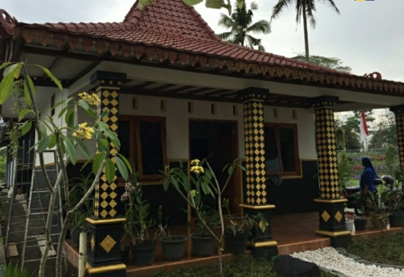 Homestay yang dibangun untuk mendukung pariwisata kawasan Borobudur. Foto: Kementerian PUPR