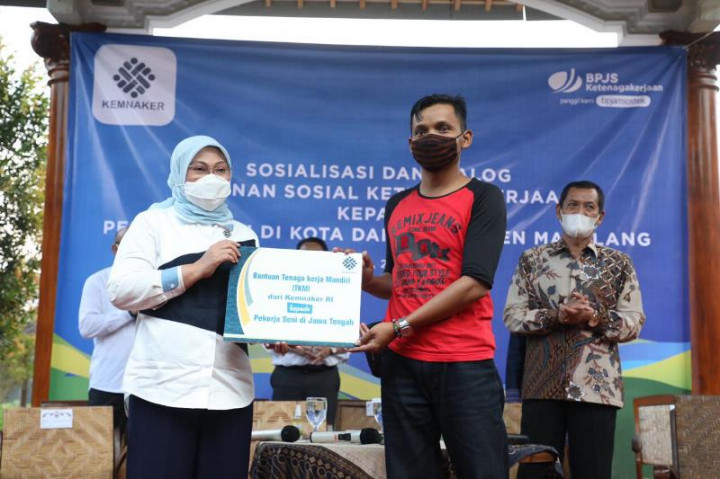 Menaker Yakinkan Pekerja Seni Ikut Program Jaminan Sosial Ketenagakerjaan