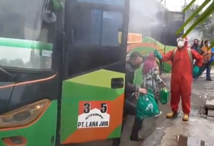 1.780 Pemudik Tiba di Jakarta Pusat, 805 Orang Tak ber-KTP DKI