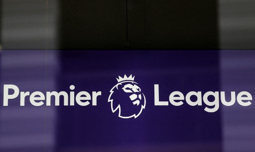 Logo Liga Primer Inggris. (Isabel Infantes / AFP)