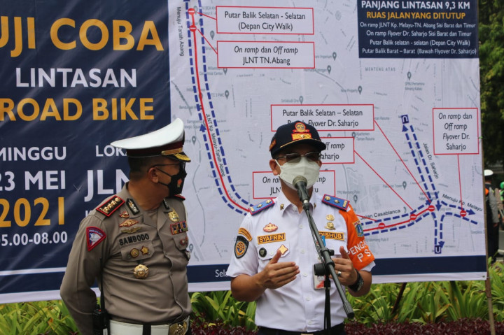 Lalu Lintas Kampung Melayu-Tanah Abang Direkayasa pada Minggu