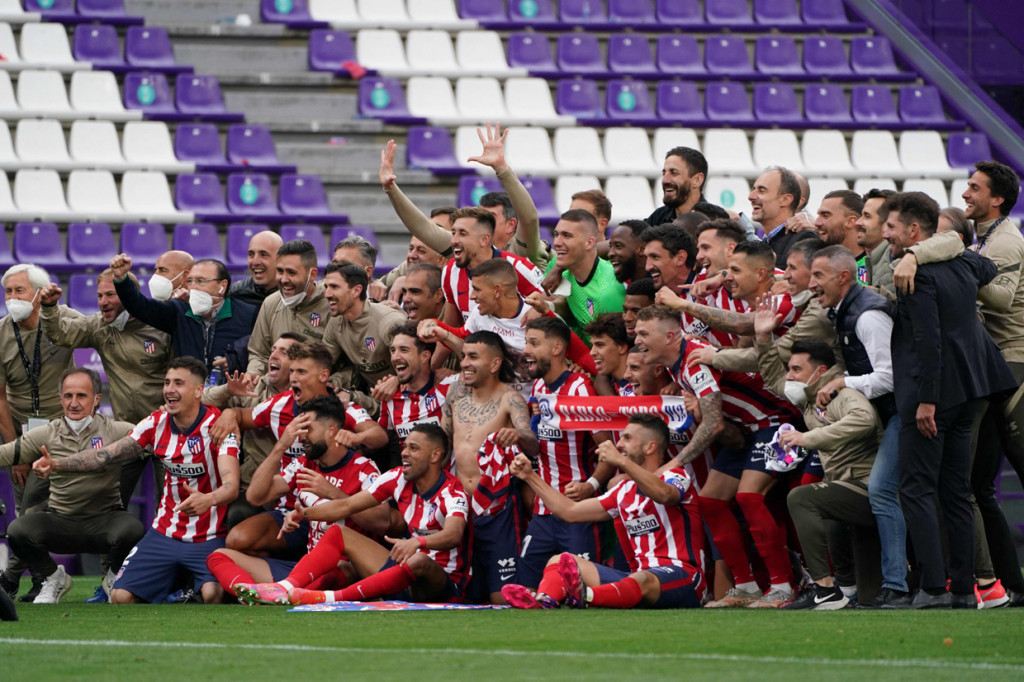 Foto: Atletico Madrid Juara Liga Spanyol