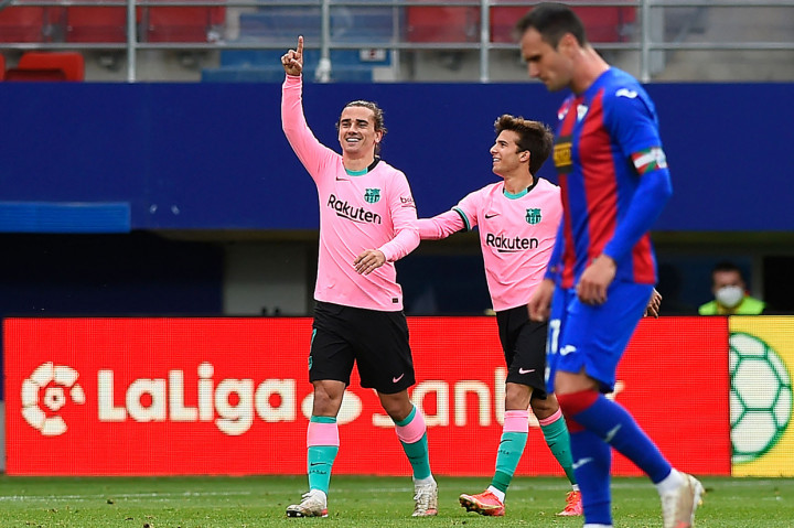 Eibar Vs Barcelona: Griezmann Jadi Pahlawan Blaugrana