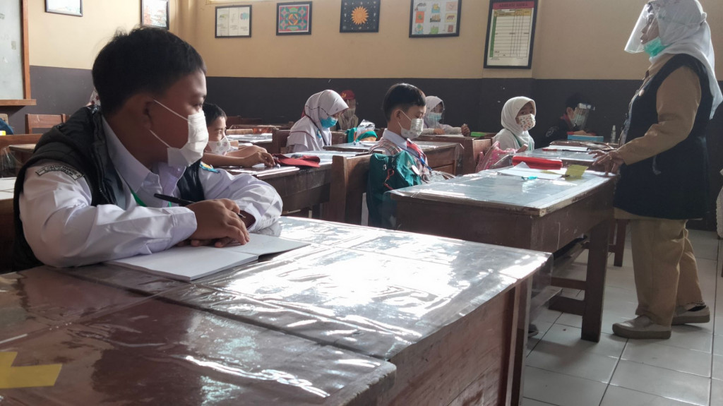Simulasi PTM, Durasi Belajar Sekolah di Cimahi Berkurang