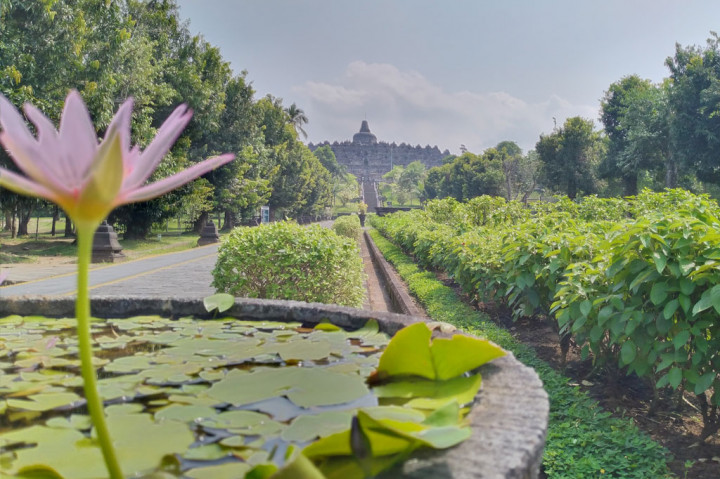 Tak Gelar Waisak, Candi Borobudur Hanya Dipakai Ibadah Rutin