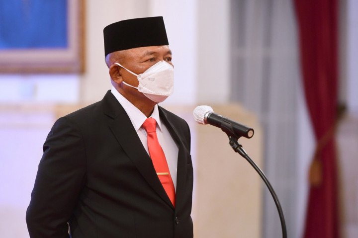 Foto: Jokowi Lantik Ganip Warsito sebagai Kepala BNPB