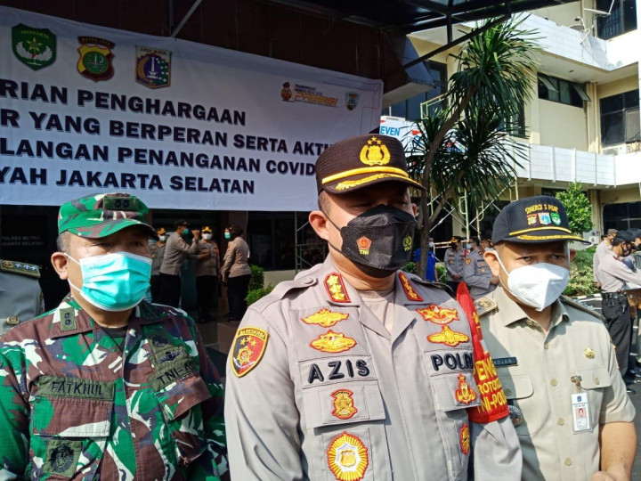Aparat Gelorakan Jaga Prokes Diganjar Penghargaan