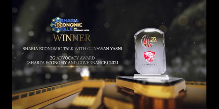 Program Sharia Economic Talk with Gunawan Yasni Sabet Global Good Governance Awards 2021
