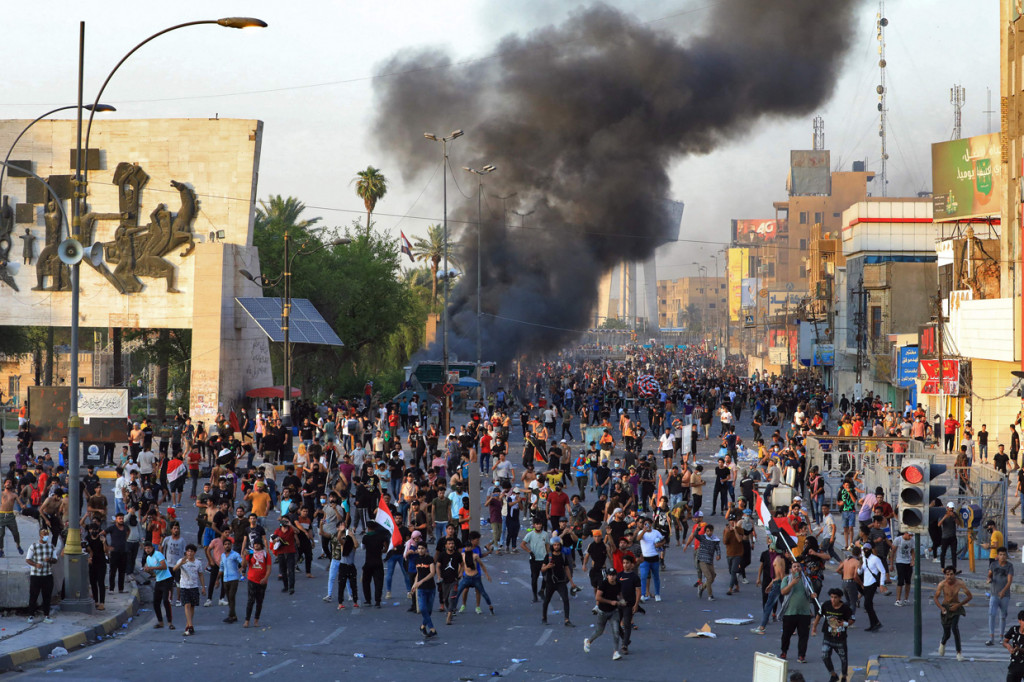 Demo Tuntut Keadilan di Irak Ricuh, Satu Orang Meninggal