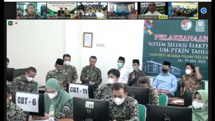 Kemenag: UM-PTKIN Jadi <i>Best Practice</i> Seleksi Perguruan Tinggi Keagamaan Negeri