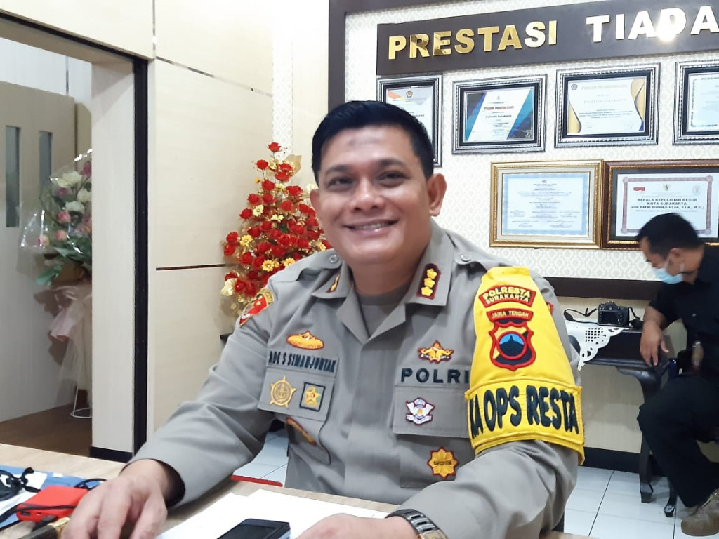 Kapolresta Solo, Kombes Ade Safri Simanjuntak. Medcom.id/ Triawati Prihatsari